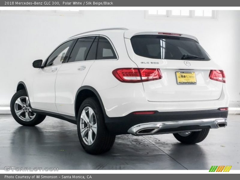 Polar White / Silk Beige/Black 2018 Mercedes-Benz GLC 300