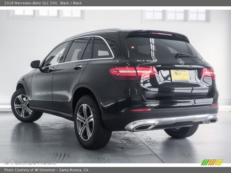 Black / Black 2018 Mercedes-Benz GLC 300