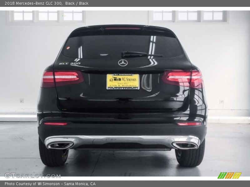 Black / Black 2018 Mercedes-Benz GLC 300