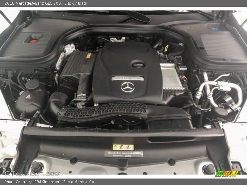 Black / Black 2018 Mercedes-Benz GLC 300