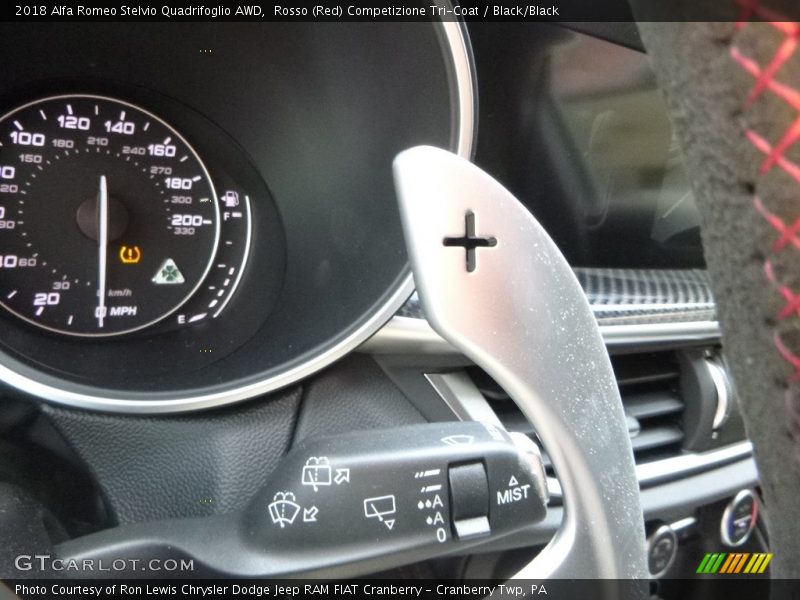  2018 Stelvio Quadrifoglio AWD 8 Speed Automatic Shifter