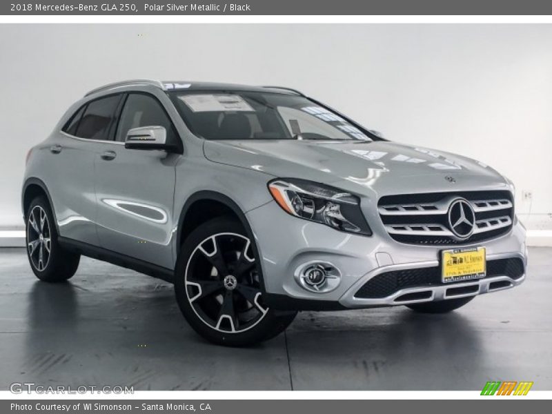 Front 3/4 View of 2018 GLA 250