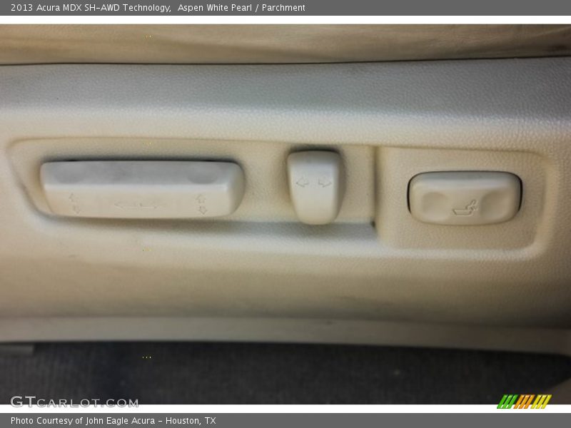 Aspen White Pearl / Parchment 2013 Acura MDX SH-AWD Technology