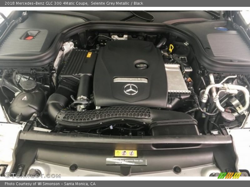  2018 GLC 300 4Matic Coupe Engine - 2.0 Liter Turbocharged DOHC 16-Valve VVT 4 Cylinder