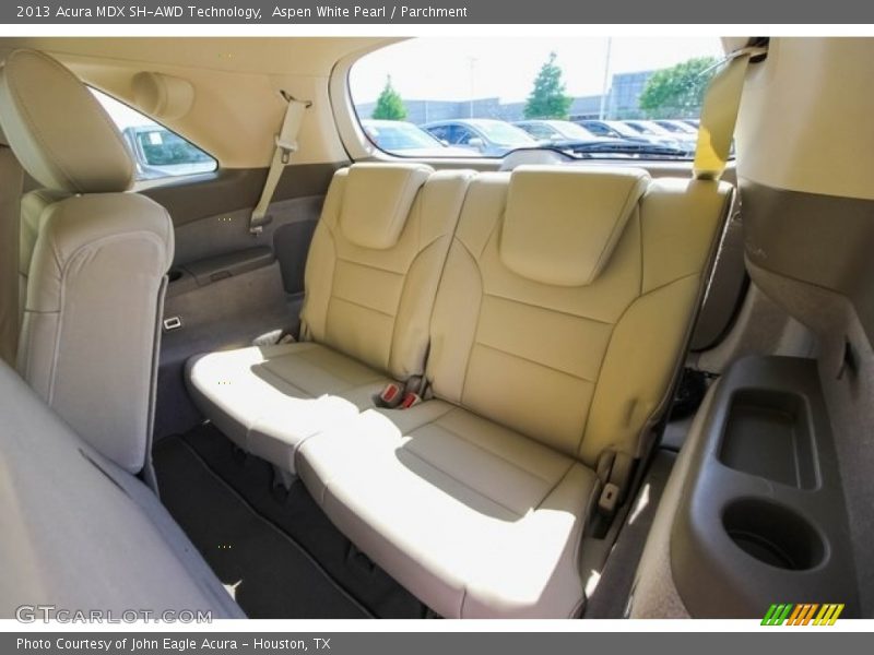 Aspen White Pearl / Parchment 2013 Acura MDX SH-AWD Technology