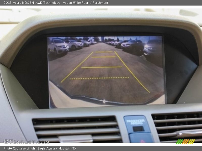 Aspen White Pearl / Parchment 2013 Acura MDX SH-AWD Technology