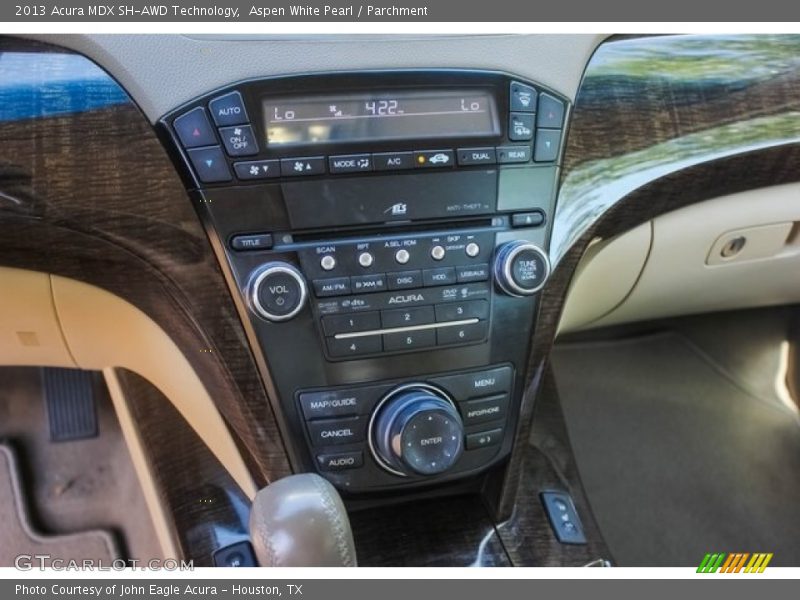 Aspen White Pearl / Parchment 2013 Acura MDX SH-AWD Technology