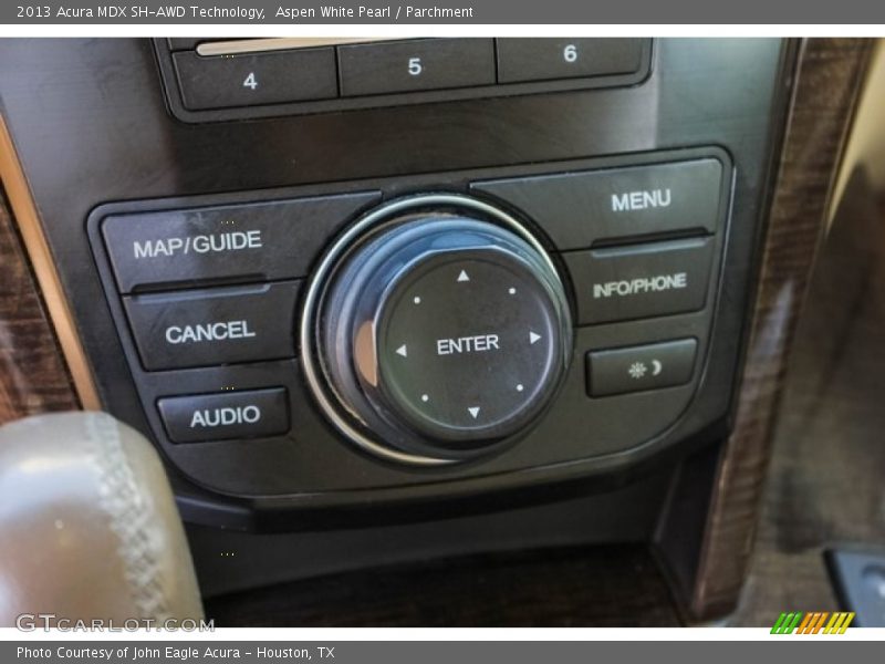 Aspen White Pearl / Parchment 2013 Acura MDX SH-AWD Technology