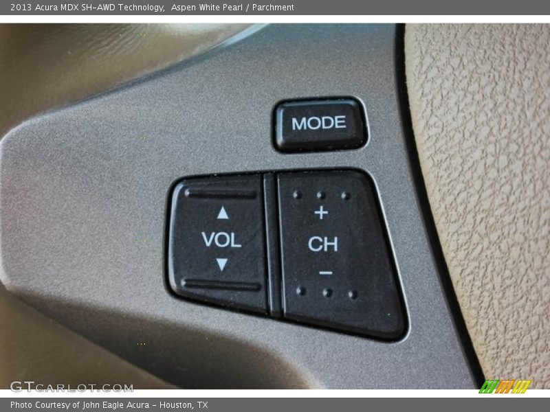 Aspen White Pearl / Parchment 2013 Acura MDX SH-AWD Technology
