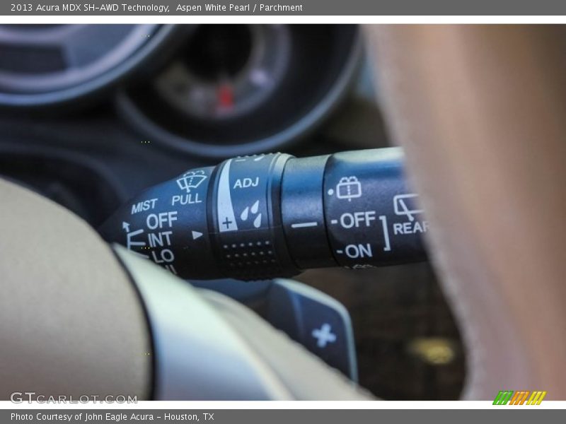 Aspen White Pearl / Parchment 2013 Acura MDX SH-AWD Technology