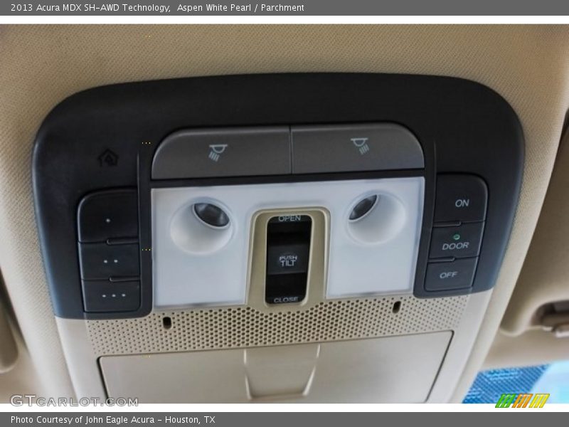 Aspen White Pearl / Parchment 2013 Acura MDX SH-AWD Technology
