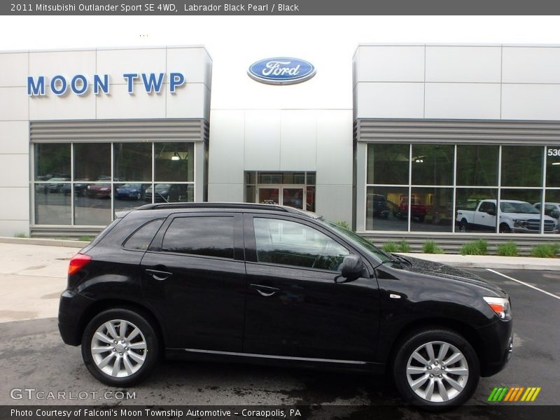 Labrador Black Pearl / Black 2011 Mitsubishi Outlander Sport SE 4WD