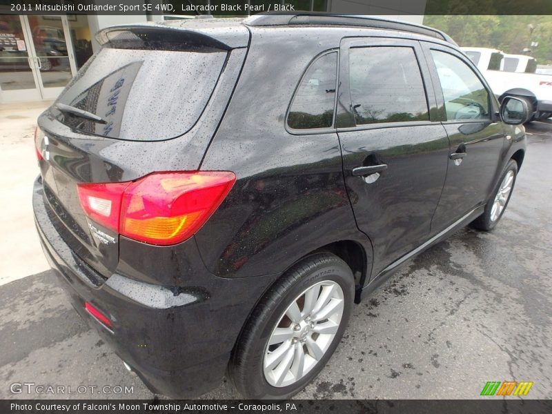 Labrador Black Pearl / Black 2011 Mitsubishi Outlander Sport SE 4WD