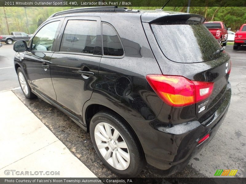 Labrador Black Pearl / Black 2011 Mitsubishi Outlander Sport SE 4WD