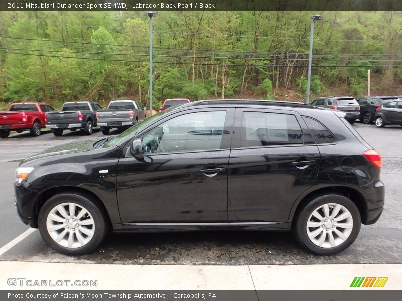 Labrador Black Pearl / Black 2011 Mitsubishi Outlander Sport SE 4WD