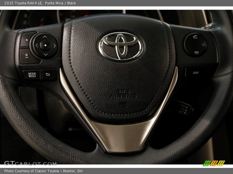 Pyrite Mica / Black 2015 Toyota RAV4 LE
