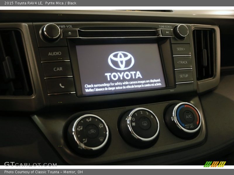 Pyrite Mica / Black 2015 Toyota RAV4 LE