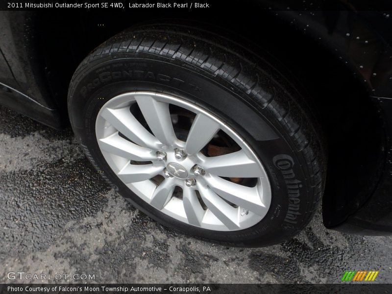 Labrador Black Pearl / Black 2011 Mitsubishi Outlander Sport SE 4WD