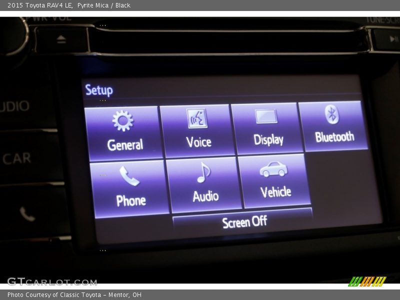 Pyrite Mica / Black 2015 Toyota RAV4 LE