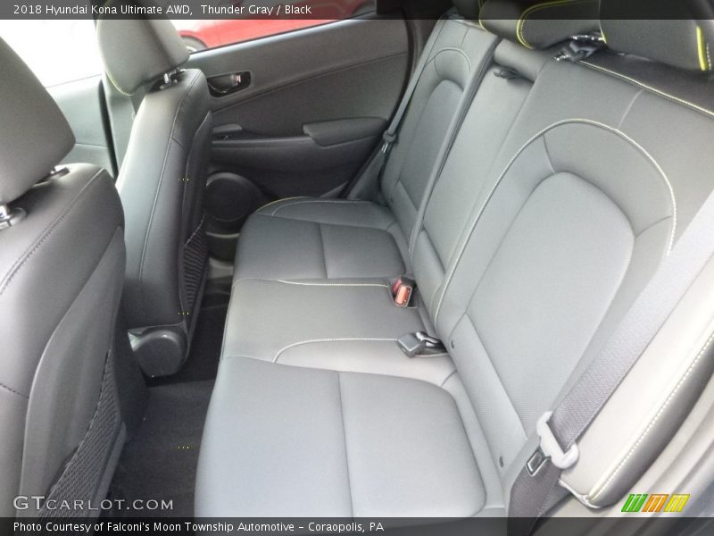 Rear Seat of 2018 Kona Ultimate AWD