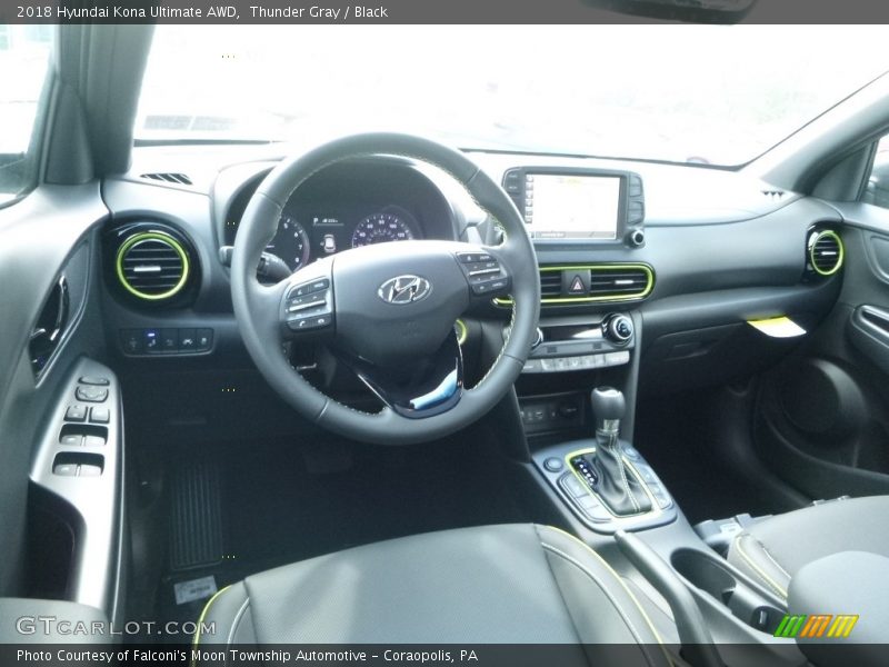 Front Seat of 2018 Kona Ultimate AWD