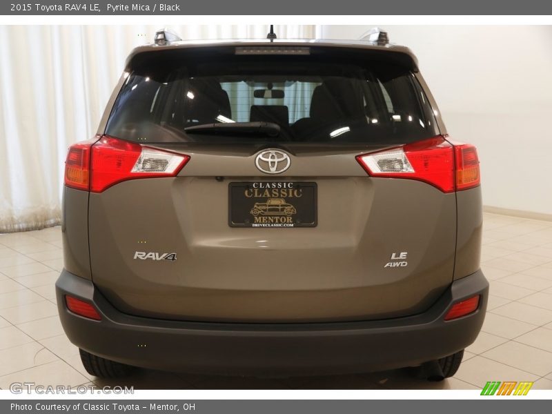 Pyrite Mica / Black 2015 Toyota RAV4 LE