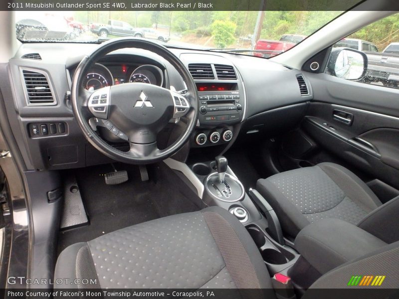 Labrador Black Pearl / Black 2011 Mitsubishi Outlander Sport SE 4WD