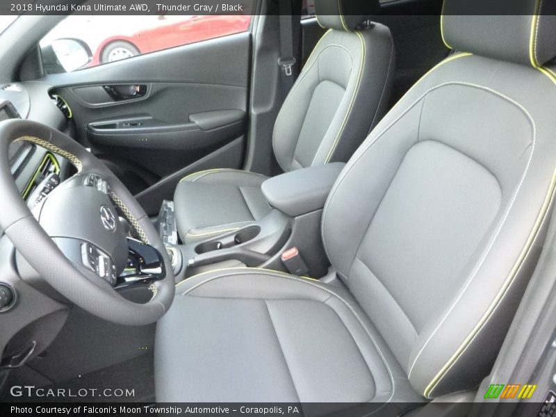 Front Seat of 2018 Kona Ultimate AWD