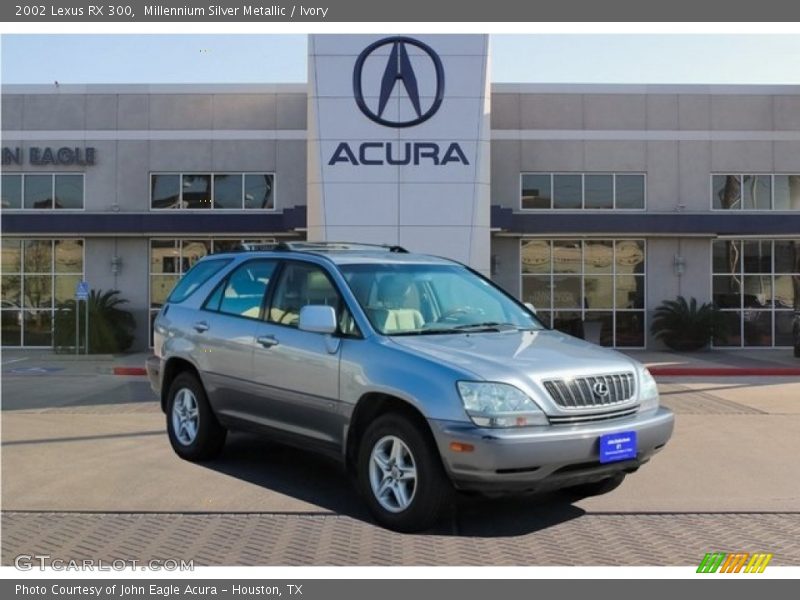 Millennium Silver Metallic / Ivory 2002 Lexus RX 300