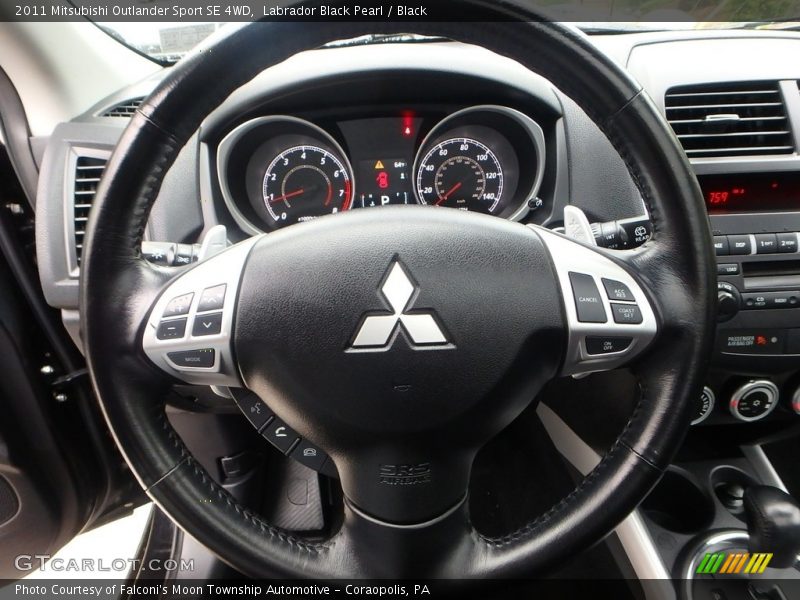 Labrador Black Pearl / Black 2011 Mitsubishi Outlander Sport SE 4WD