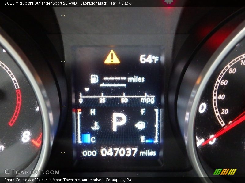 Labrador Black Pearl / Black 2011 Mitsubishi Outlander Sport SE 4WD