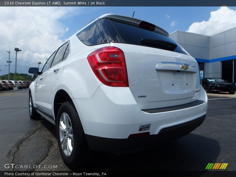 Summit White / Jet Black 2016 Chevrolet Equinox LT AWD