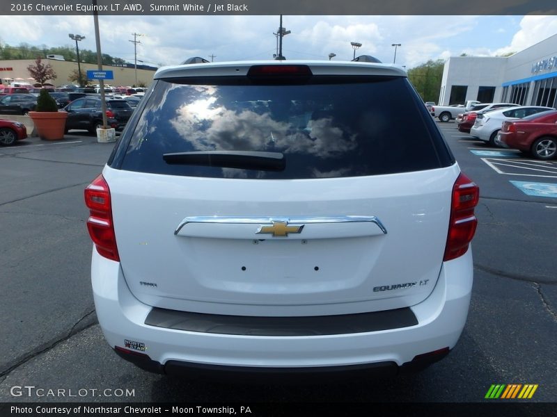 Summit White / Jet Black 2016 Chevrolet Equinox LT AWD