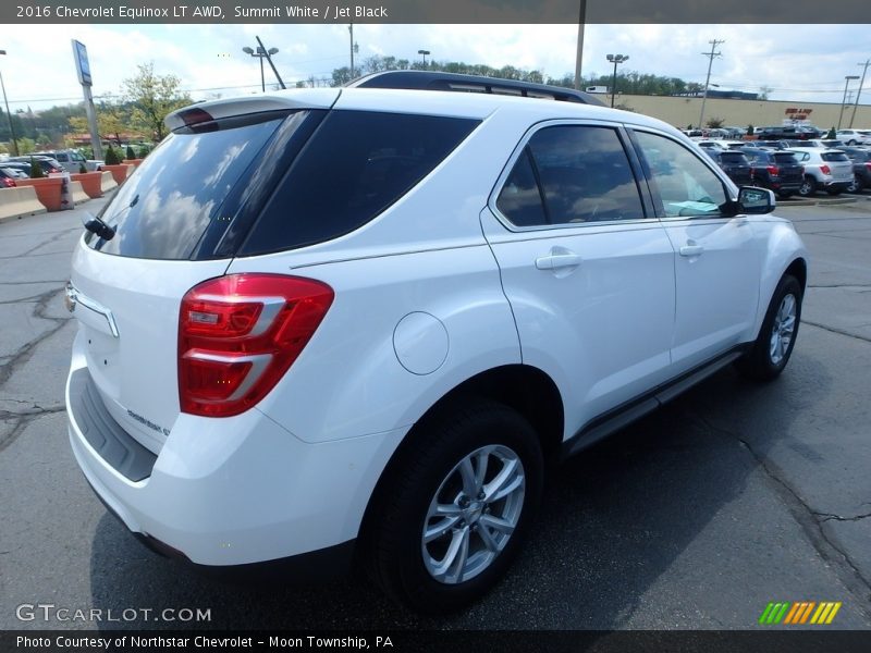Summit White / Jet Black 2016 Chevrolet Equinox LT AWD