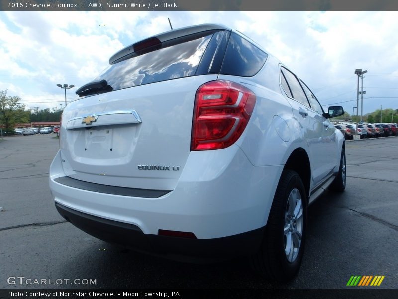 Summit White / Jet Black 2016 Chevrolet Equinox LT AWD