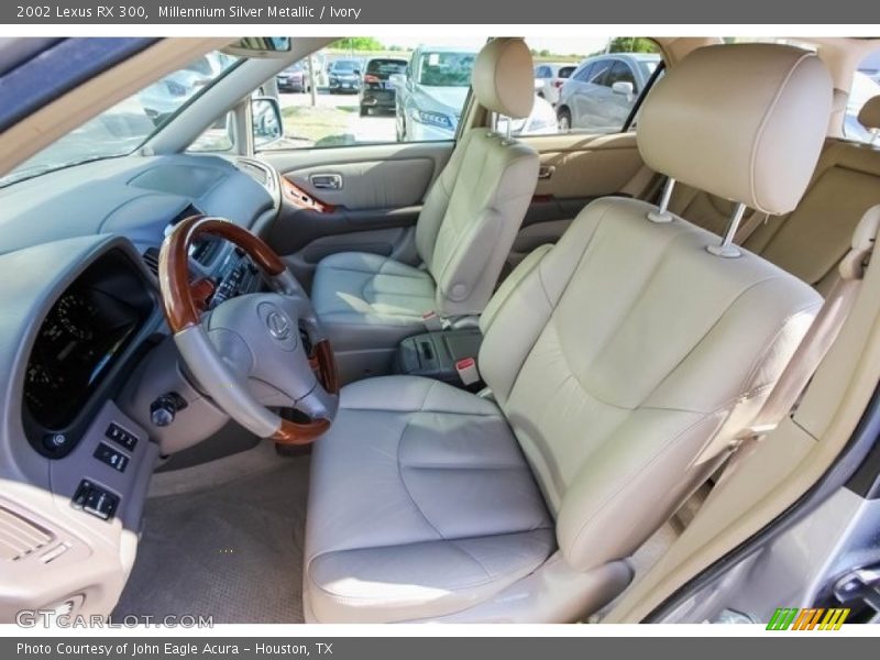 Millennium Silver Metallic / Ivory 2002 Lexus RX 300