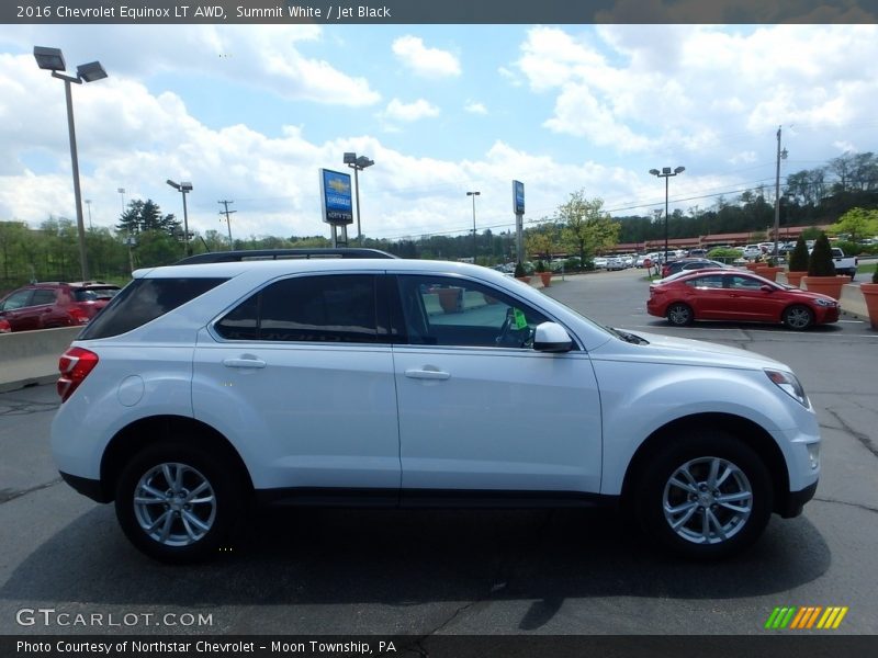 Summit White / Jet Black 2016 Chevrolet Equinox LT AWD