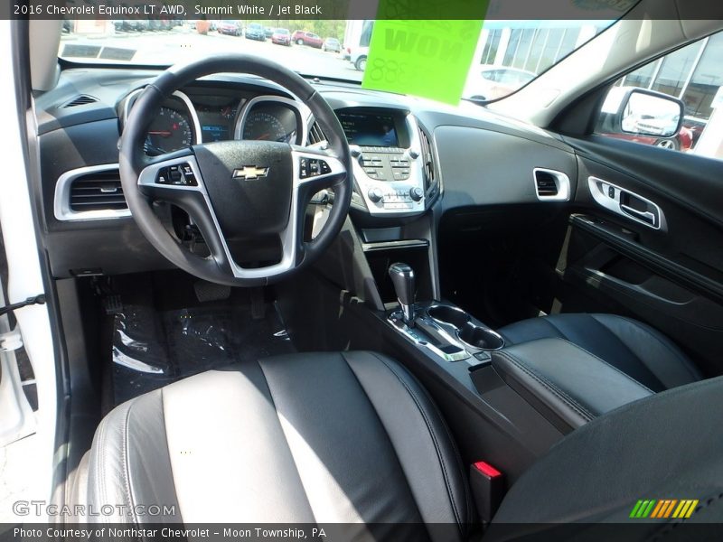 Summit White / Jet Black 2016 Chevrolet Equinox LT AWD