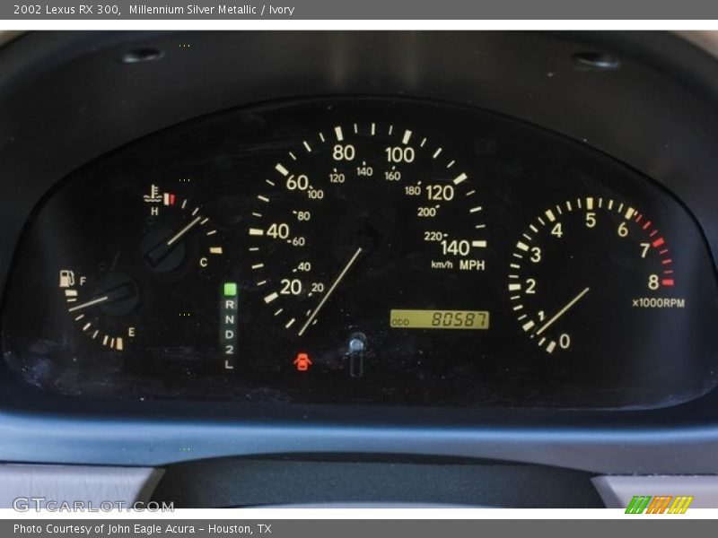 Millennium Silver Metallic / Ivory 2002 Lexus RX 300