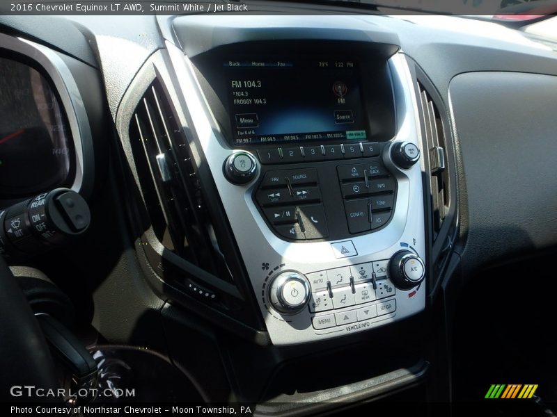 Summit White / Jet Black 2016 Chevrolet Equinox LT AWD