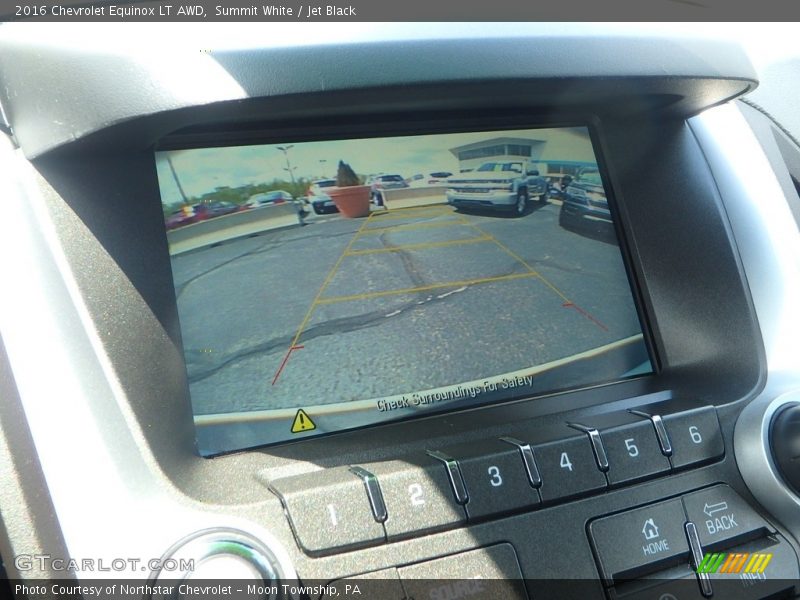 Summit White / Jet Black 2016 Chevrolet Equinox LT AWD