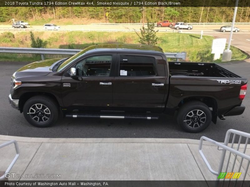 Smoked Mesquite / 1794 Edition Black/Brown 2018 Toyota Tundra 1794 Edition CrewMax 4x4