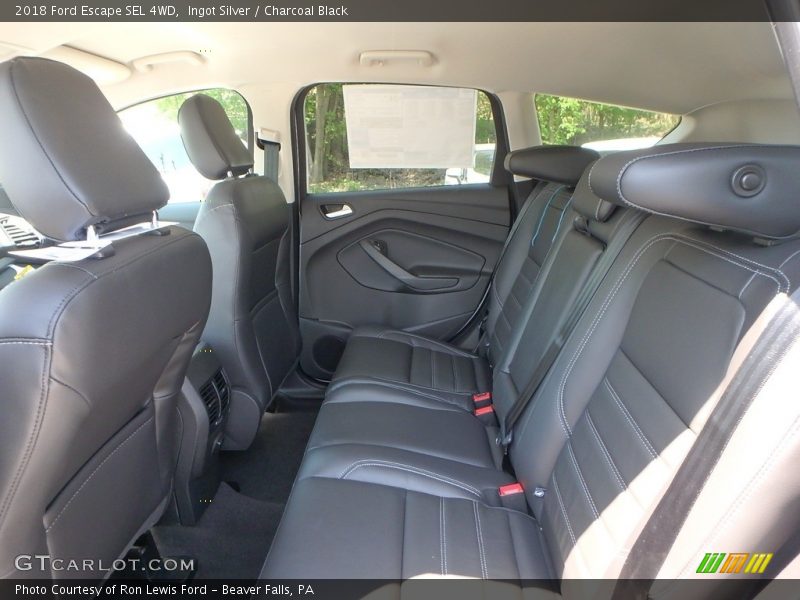 Ingot Silver / Charcoal Black 2018 Ford Escape SEL 4WD