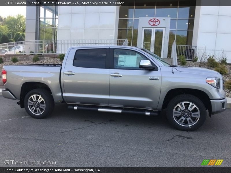  2018 Tundra Platinum CrewMax 4x4 Silver Sky Metallic