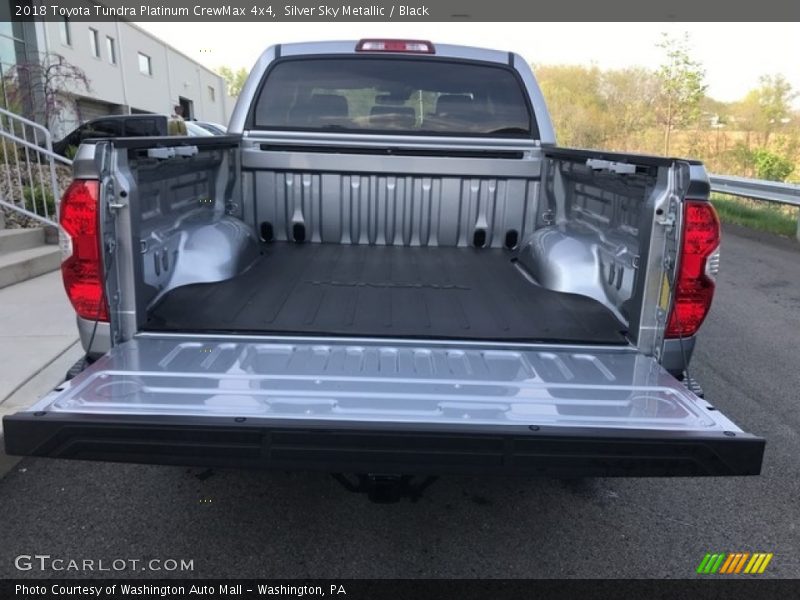 Silver Sky Metallic / Black 2018 Toyota Tundra Platinum CrewMax 4x4