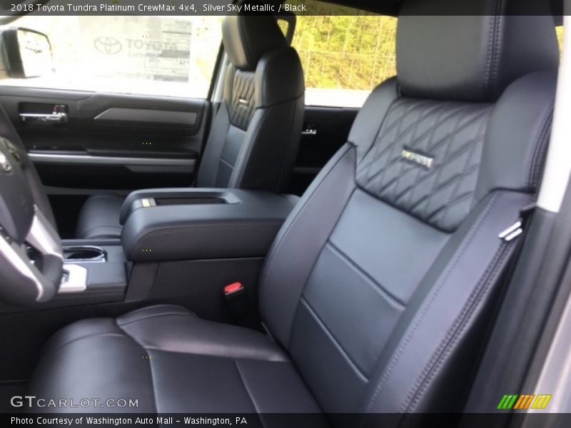 Silver Sky Metallic / Black 2018 Toyota Tundra Platinum CrewMax 4x4