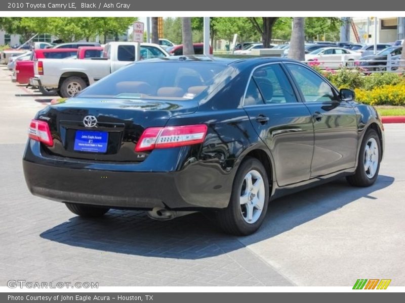 Black / Ash Gray 2010 Toyota Camry LE