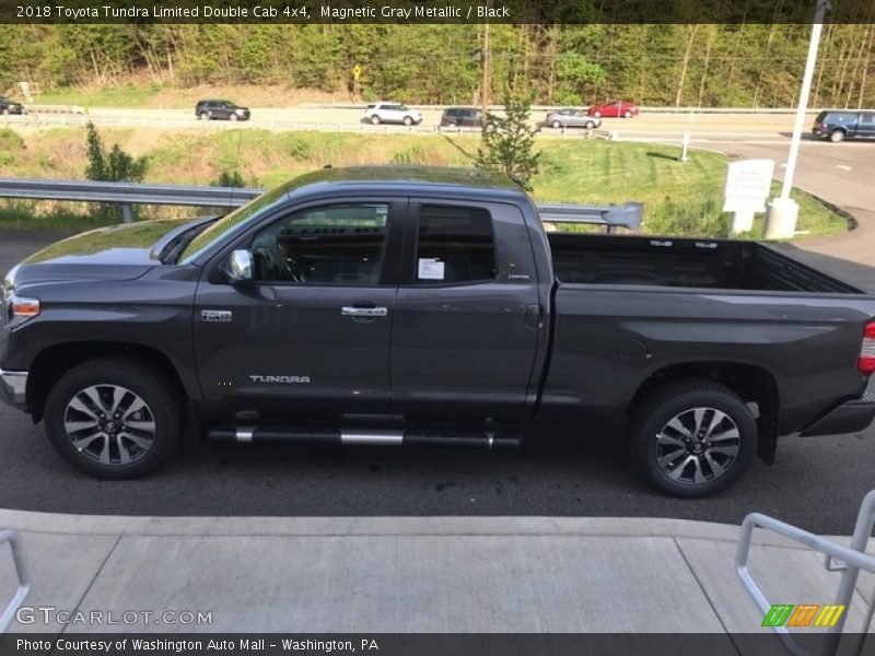 Magnetic Gray Metallic / Black 2018 Toyota Tundra Limited Double Cab 4x4