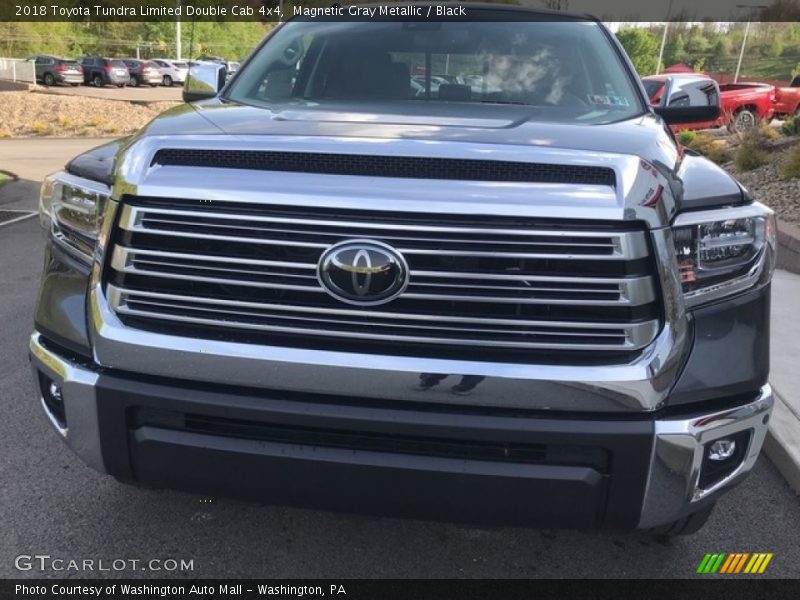 Magnetic Gray Metallic / Black 2018 Toyota Tundra Limited Double Cab 4x4