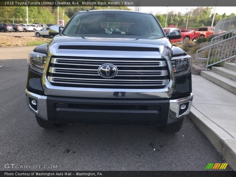 Midnight Black Metallic / Black 2018 Toyota Tundra Limited CrewMax 4x4